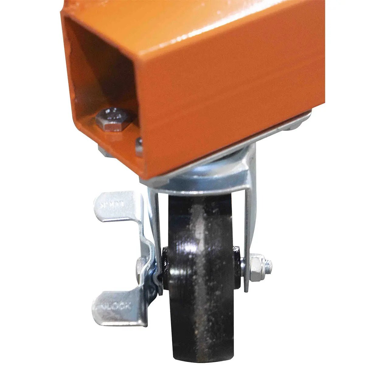 1100-lb Adjustable Height All-Steel Gantry Crane, Auto-Lock, 95″ Min. Height, 142″ Max. Height, Locking Swivel Caster Wheels, TMG-AGC06(Previously TMG-AGC05)