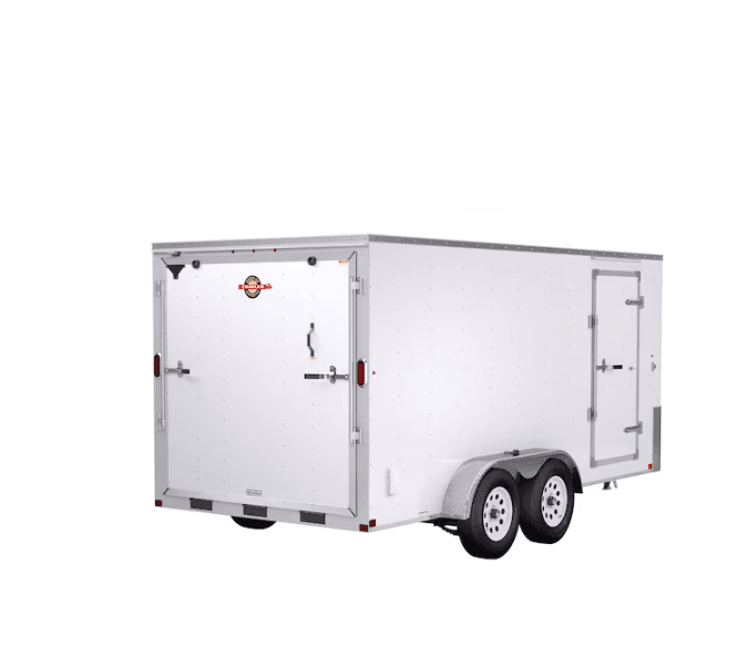 Carry-On Trailer 5-ft x 8-ft Steel Mesh Utility Trailer with Ramp Gate