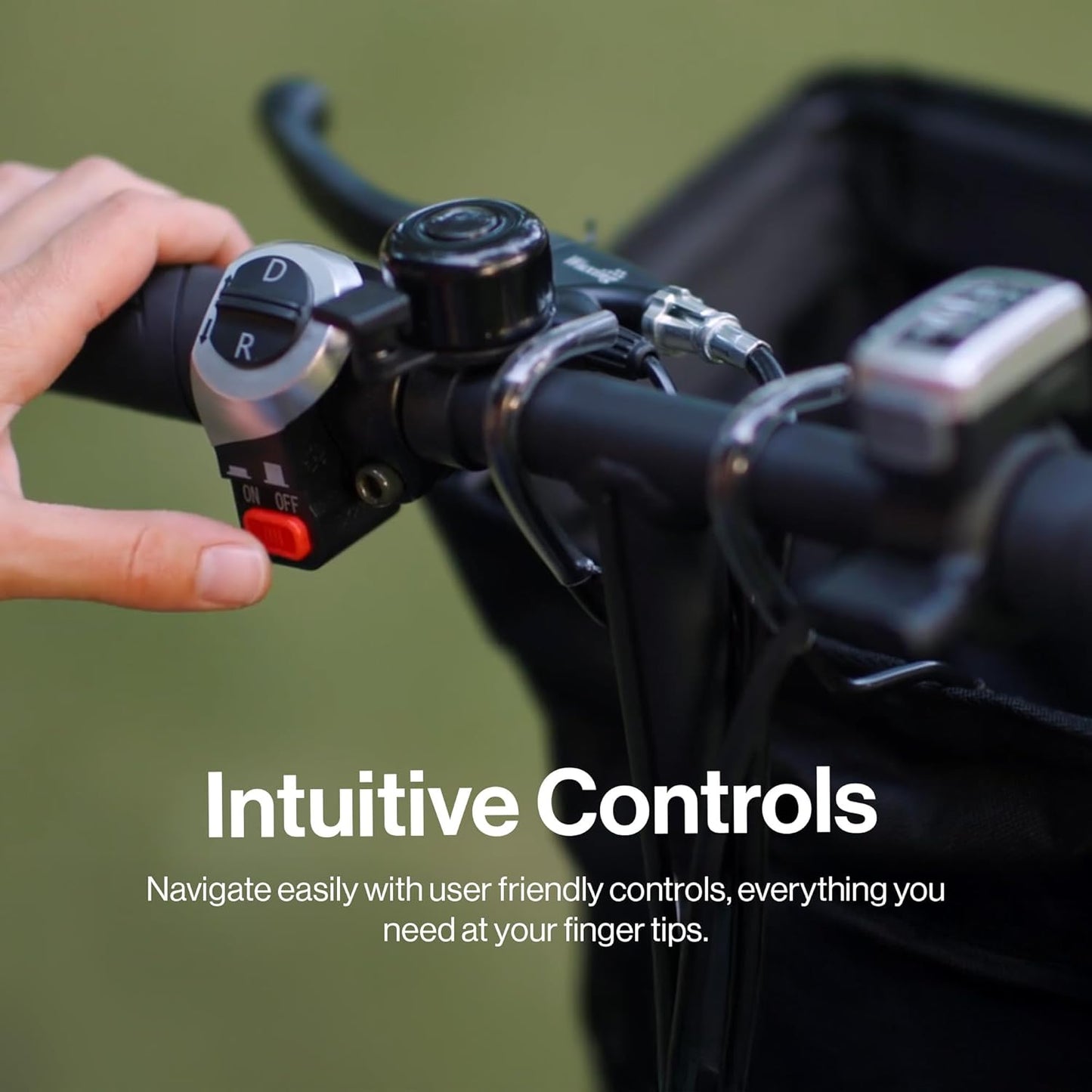 SuperHandy Foldable 3-Wheel Mobility Scooter for Adults, 13-Mile Range, Travel Friendly