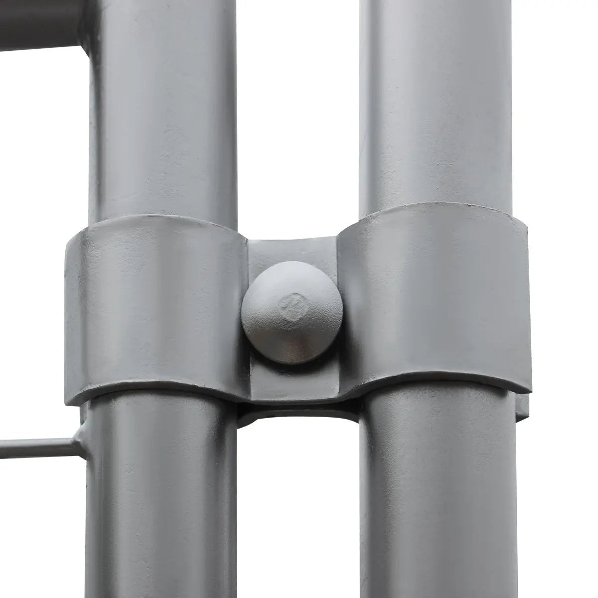 8’ x 8’ Galvanized Dog Kennel, Easy Assembly, Weather-Resistant, TMG-DCP08