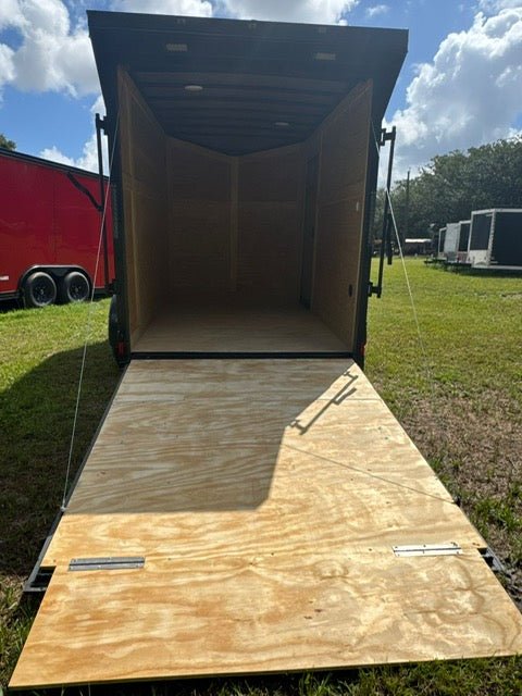 2025 7X14 ENCLOSED CARGO TRAILER RAMP DOOR 75” 9752