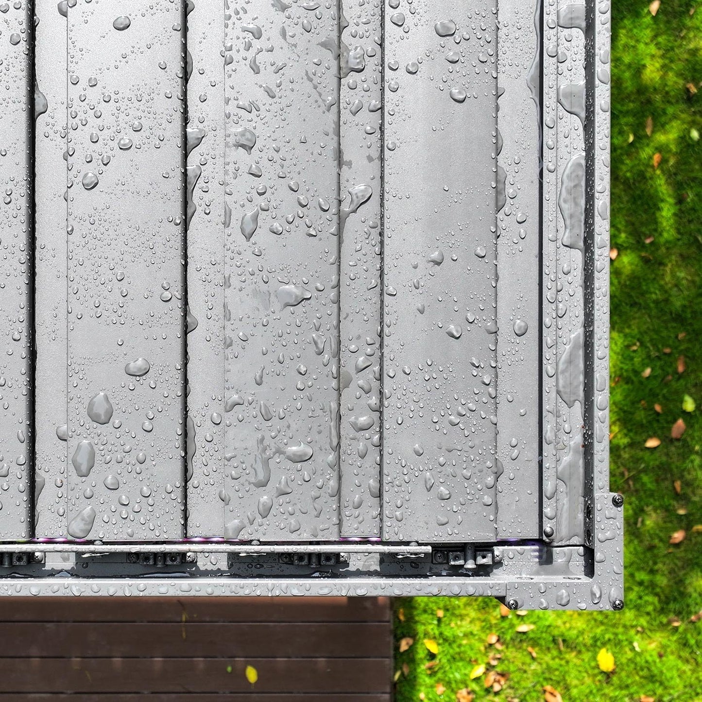 MIRADOR 111SR 10’x10′ WHITE PERGOLA