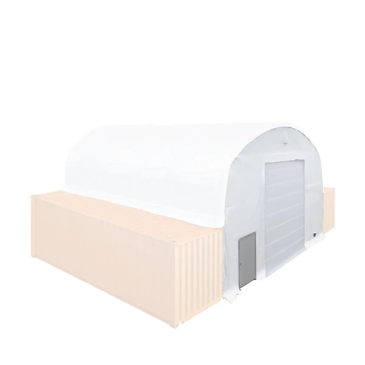 Front End Wall Kit, Compatible with TMG-DT3020C and DT3040C container shelters installed with the high cube containers (9’6″), TMG-DT30FW9V