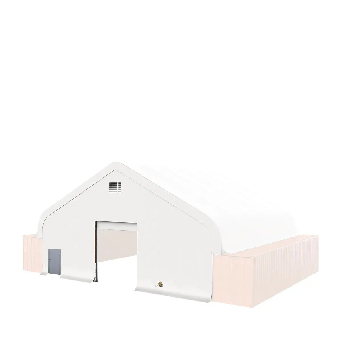 Front End Wall Kit, Compatible with TMG-DT5040CF-PRO container shelter installed with the standard height container (8’6″), TMG-DT50FW8V