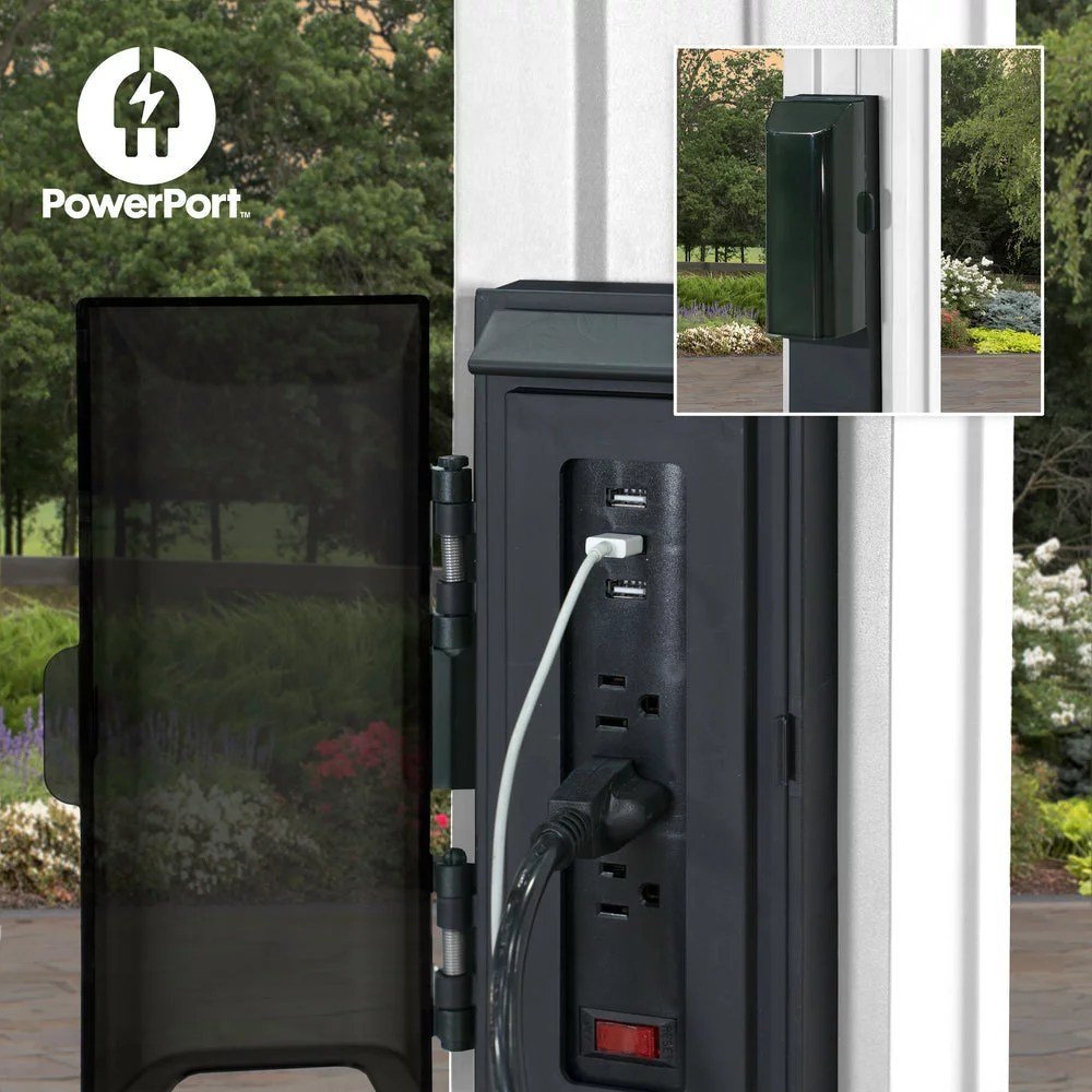 14X12 HAWTHORNE TRADITIONAL STEEL PERGOLA WITH SAIL SHADE SOFT CANOPY