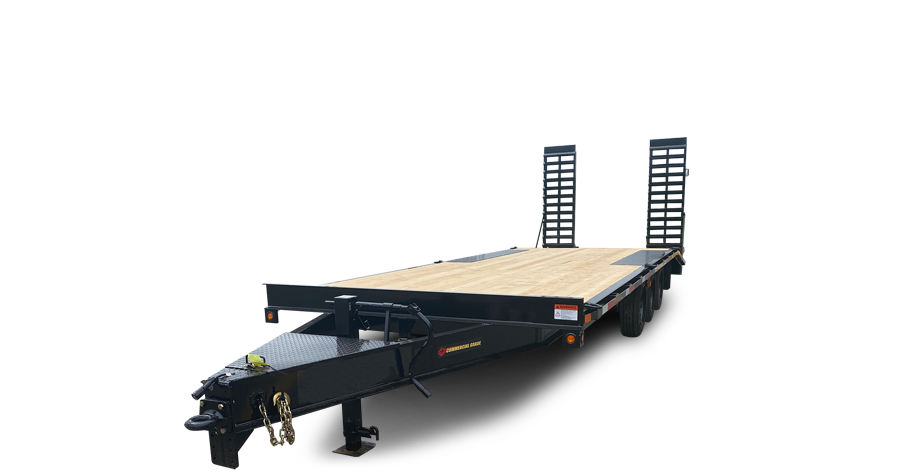 24,000# GVWR Deckover Equipment Float Trailer