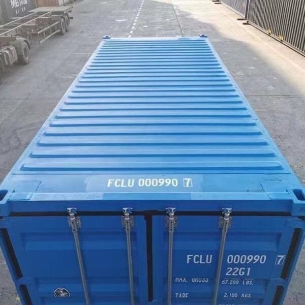 20FT Blue SHIPPING CONTAINER VAN (Intercontinental containers )