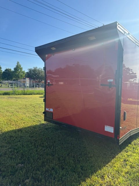 2025 8.5x24TA ENCLOSED CARGO TRAILER RAMP DOOR 84” 0121