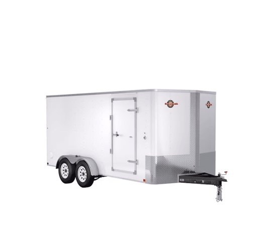 Carry-On Trailer 5-ft x 8-ft Steel Mesh Utility Trailer with Ramp Gate