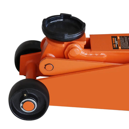 10 Ton Long Reach Chassis Service Jack, Twin Pistons, 6-1/2″ Ground Clearance, 360° Pivot, TMG-AJL10
