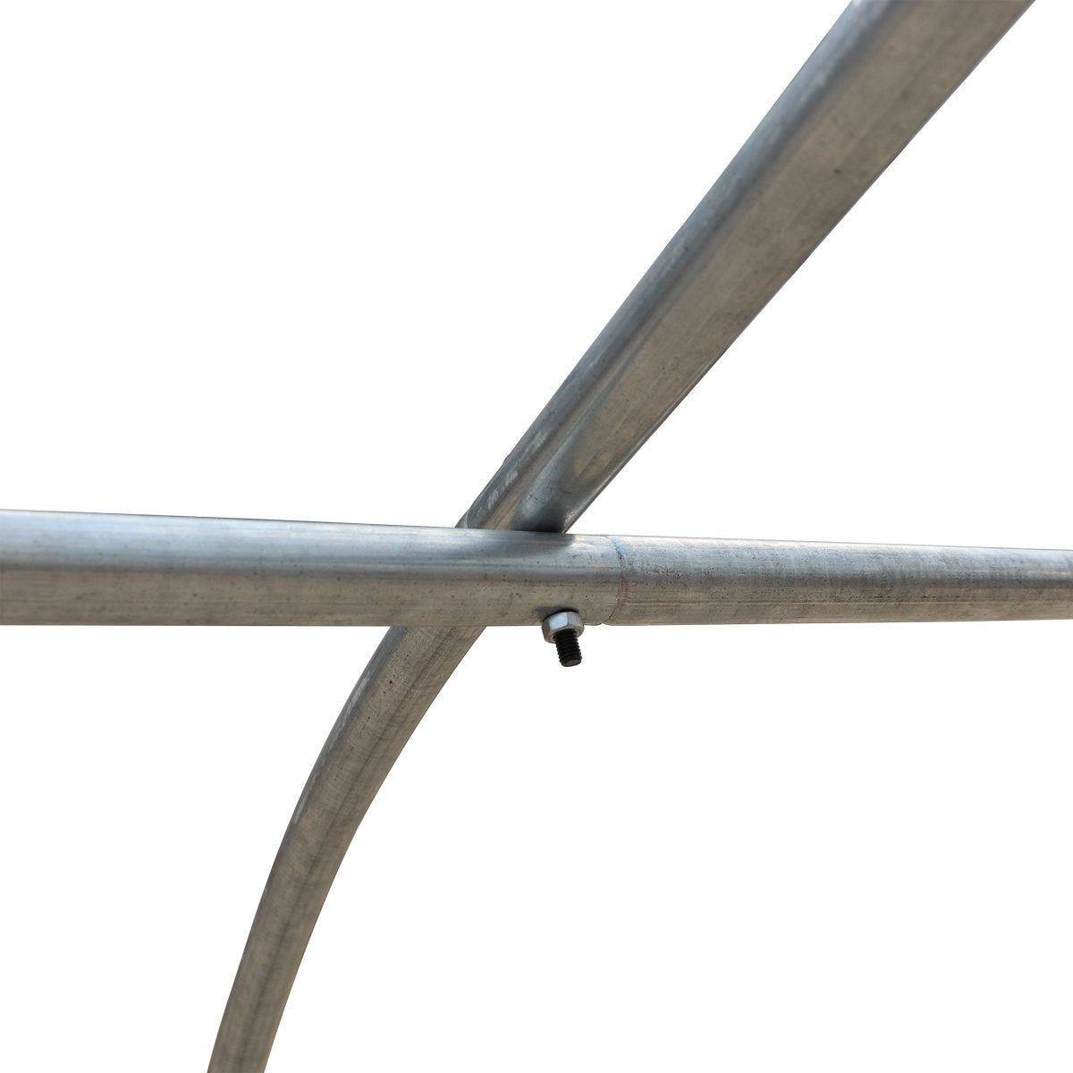 10’ x 10’ Tunnel Greenhouse Grow Tent w/Ripstop Leno Cover, Cold Frame, Roll-Up Mesh Windows, Round Top Roof, TMG-GH1010R