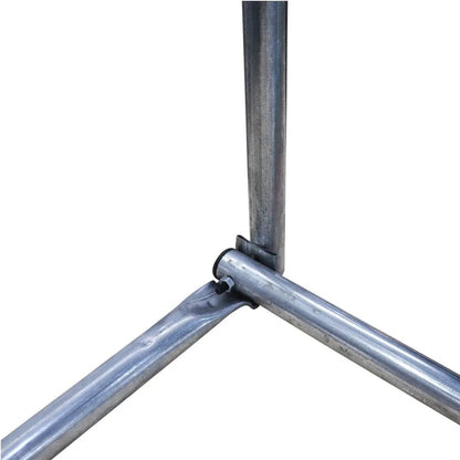 10’ x 10’ Tunnel Greenhouse Grow Tent w/Ripstop Leno Cover, Cold Frame, Roll-Up Mesh Windows, Round Top Roof, TMG-GH1010R