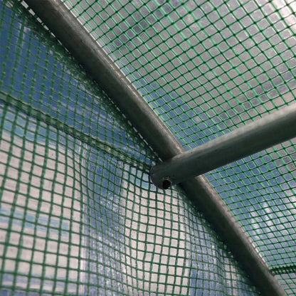 10’ x 20’ Tunnel Greenhouse Grow Tent w/Ripstop Leno Cover, Cold Frame, Roll-Up Mesh Windows, Round Top Roof, TMG-GH1020R