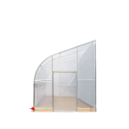 10’ x 30’ Lean-To Greenhouse Grow Tent w/6 Mil Clear EVA Plastic Film, Cold Frame, Hand Crank Roll-Up Side, 6-½’ Sidewall, TMG-GHL1030