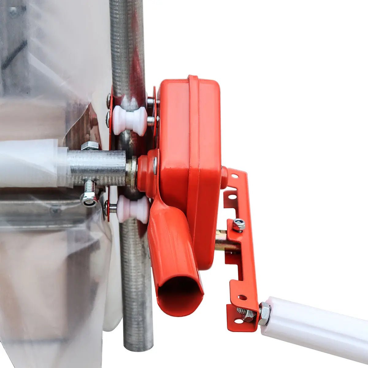 10’ x 40’ Lean-To Greenhouse Grow Tent w/6 Mil Clear EVA Plastic Film, Cold Frame, Hand Crank Roll-Up Side, 6-½’ Sidewall, TMG-GHL1040