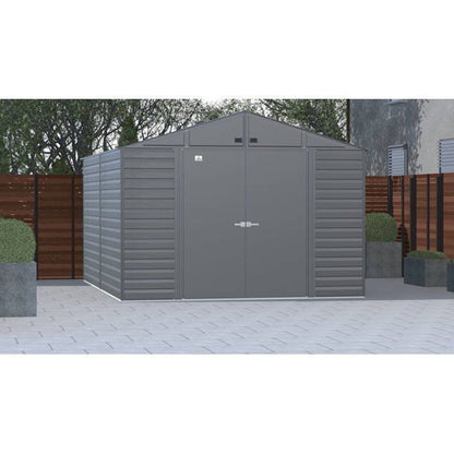 D Plastic Storage Shed 8 ft. W x 20 ft