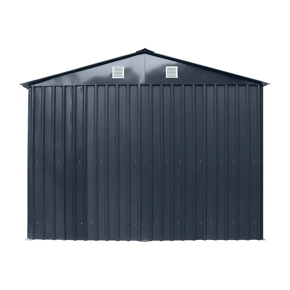 Pro Series 10′ x 20′ Metal Garage Shed with Double Front Doors and Side Entry Door, 8′ Peak Height TMG-MS1020B