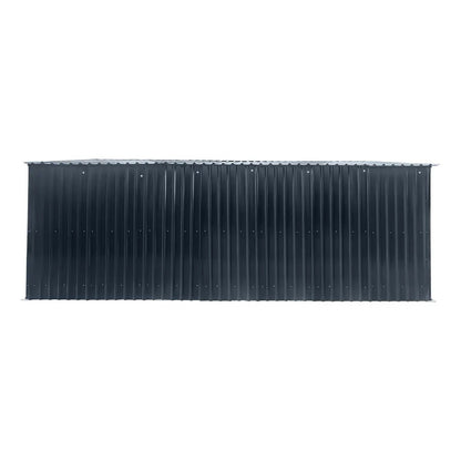 Pro Series 10′ x 20′ Metal Garage Shed with Double Front Doors and Side Entry Door, 8′ Peak Height TMG-MS1020B