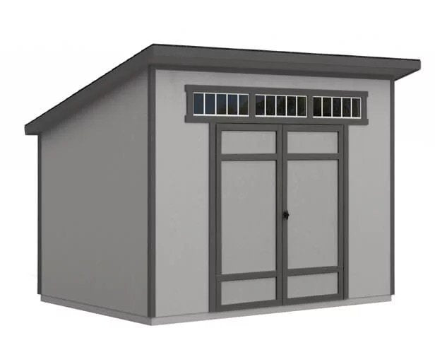 Professionally Installed 10 x 8 Modern Office Shed