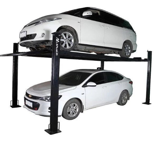 APlusLift HW-8S 8,000LB 4-Post Portable Storage Car Lift