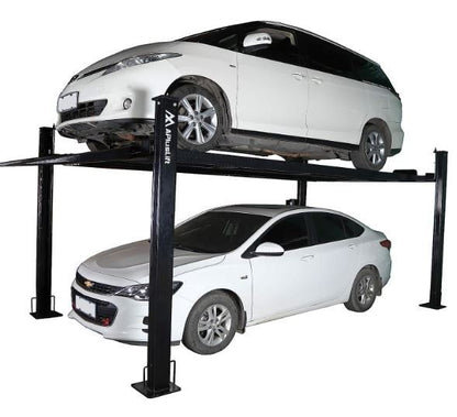 APlusLift HW-8S 8,000LB 4-Post Portable Storage Car Lift