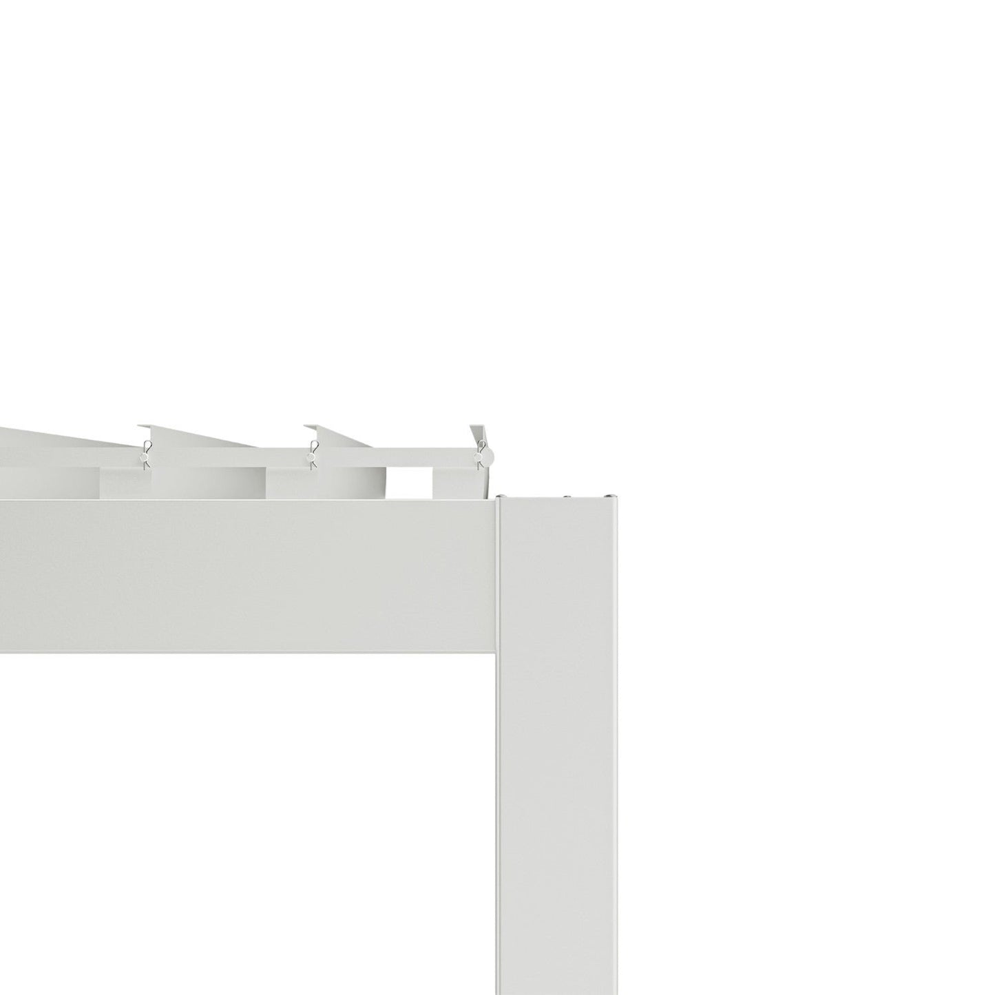 MIRADOR 111DA 10’x20′ WHITE PERGOLA