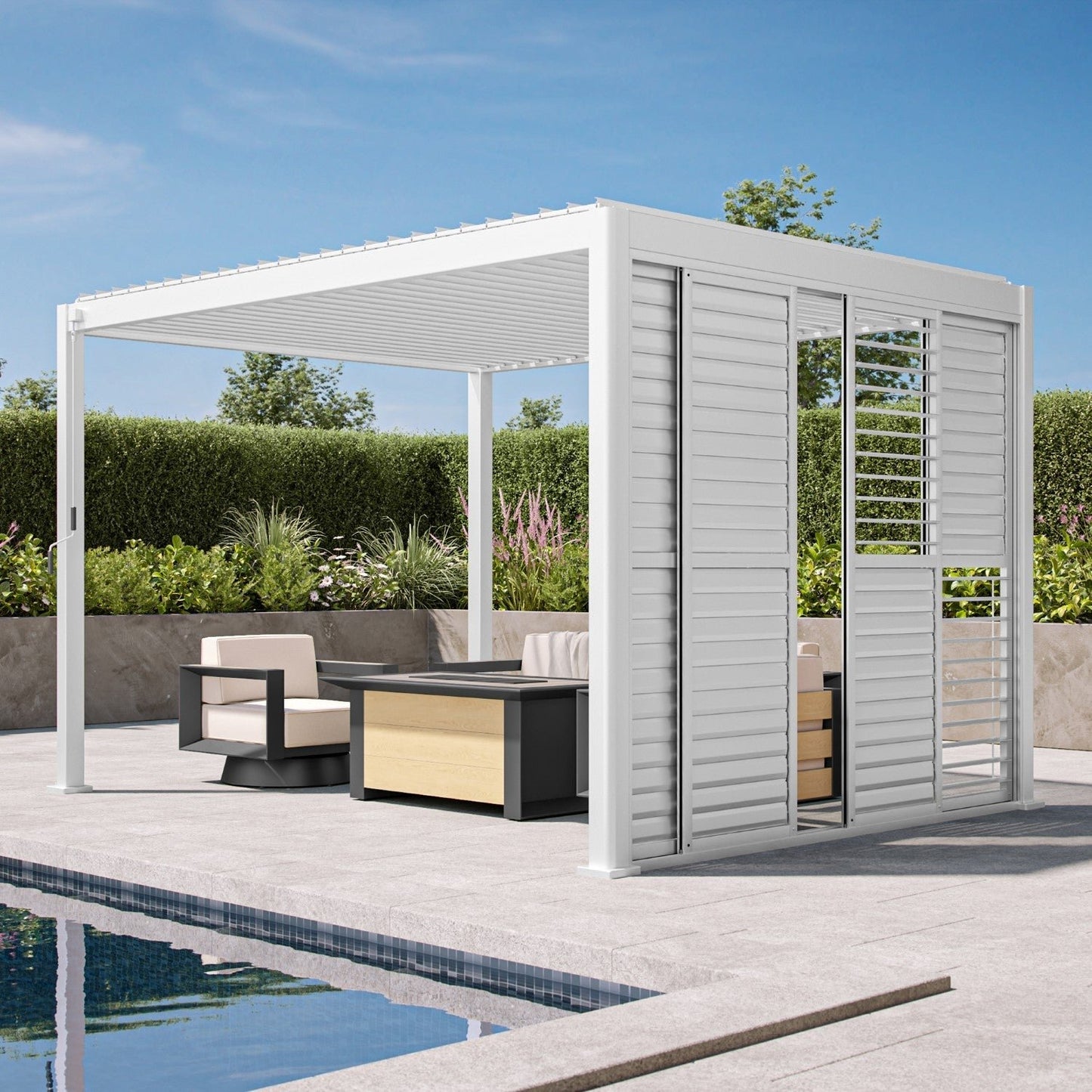 111 Accessory – 10‘ Sliding shutter door