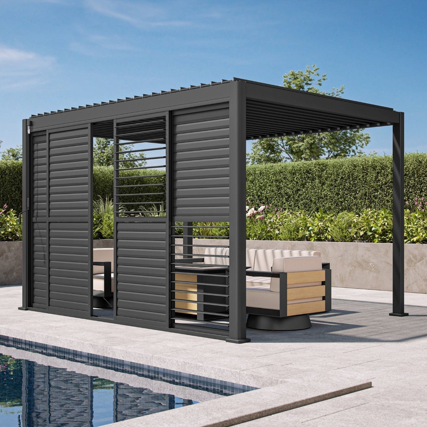 111 Accessory – 13‘ Sliding shutter door