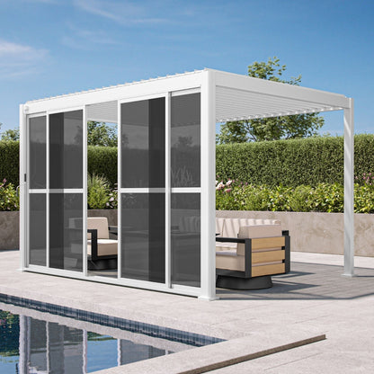 111 Accessory – 13′ White sliding door