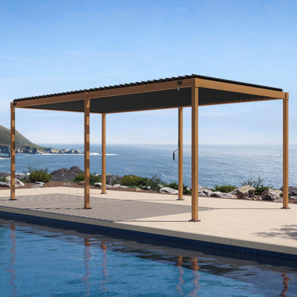 MIRADOR 111S 10’x20′ CHERRY OAK PERGOLA