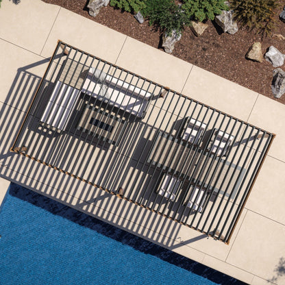 MIRADOR 111S 10’x20′ CHERRY OAK PERGOLA