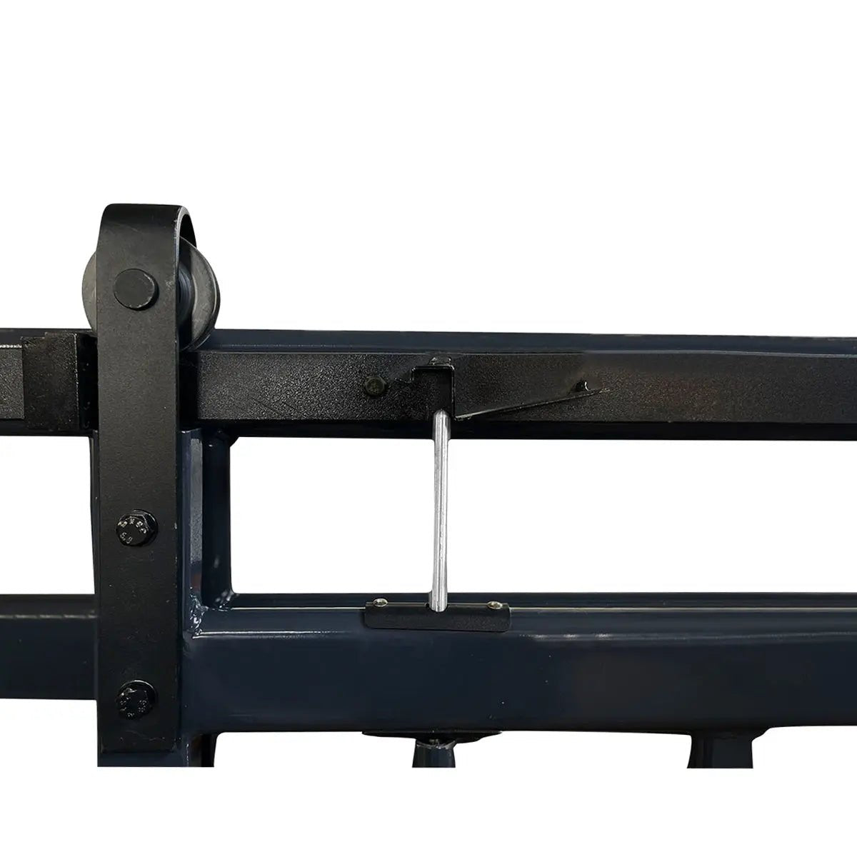 12’ Horse Stall Pine Lumber Panel, Vertical Bar Top & Wood-Filled Bottom, Front panel c/w Window/Feeder and Sliding Door, TMG-FHS12A and FHS12B