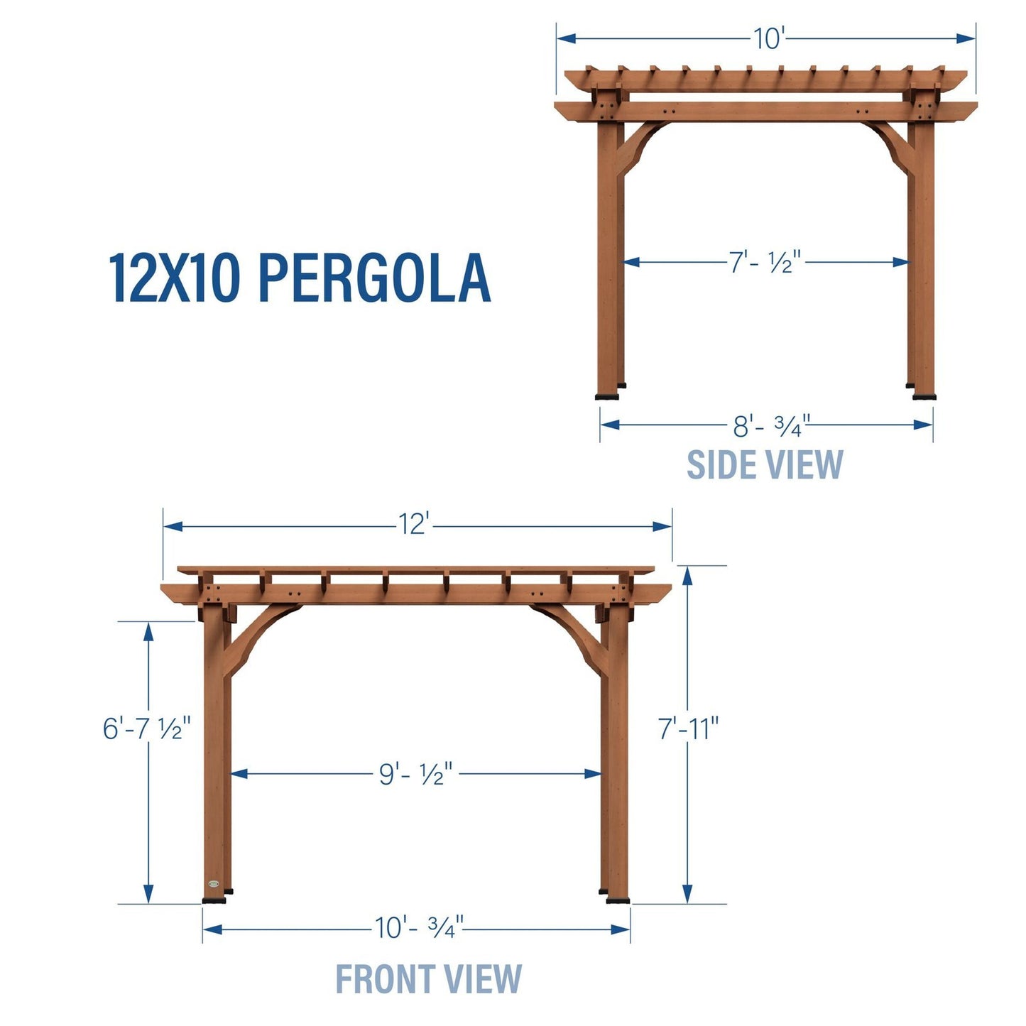 12 x 10 Pergola