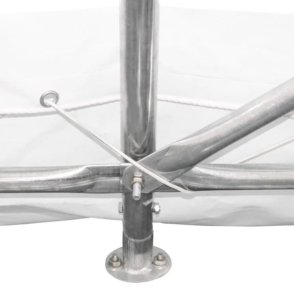 12’ x 20’ Car Shelter w/Rounded Roof & Heavy-Duty 11 OZ PE Fabric Cover, Galvanized Steel Frame, Fabric front roll-up door, TMG-ST1220R