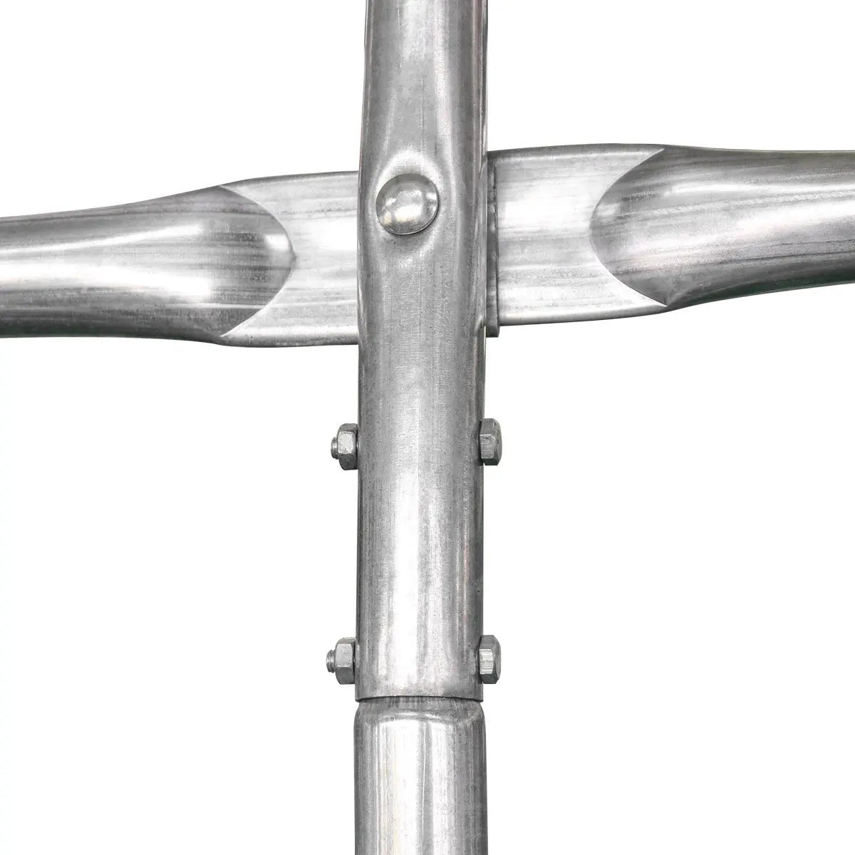 12’ x 30’ Car Shelter w/Rounded Roof & Heavy-Duty 11 OZ PE Fabric Cover, Galvanized Steel Frame, Fabric front roll-up door, TMG-ST1230R