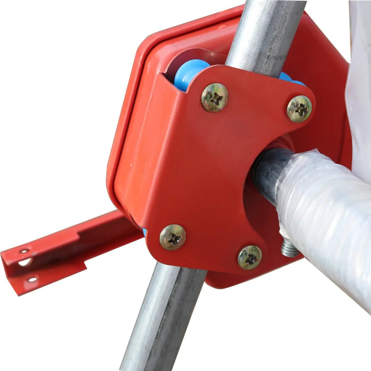 12’ x 60’ Tunnel Greenhouse Grow Tent w/6 Mil Clear EVA Plastic Film, Cold Frame, Hand Crank Roll-Up Sides, Peak Ceiling Roof, TMG-GH1260