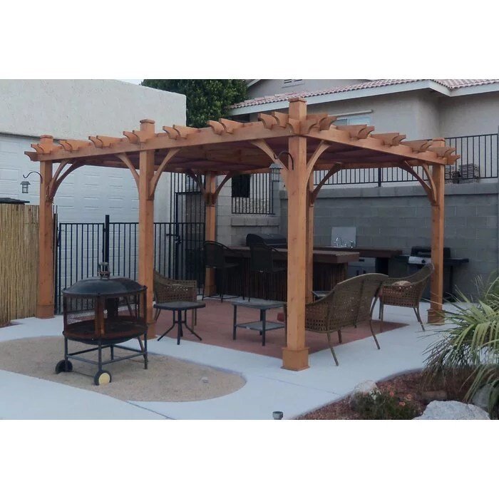 Outdoor Living Today Breeze 12 x 16 ft. Pergola
