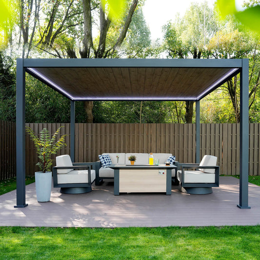 MIRADOR 12’x13′ 111A LED Gazebo