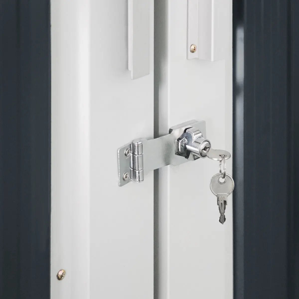 13’ x 20’ Metal Garage Shed with Double Front Doors, 7’9″ Peak Height, Side Entry Door, 240 Sq-Ft Floor Space, TMG-MS1320A