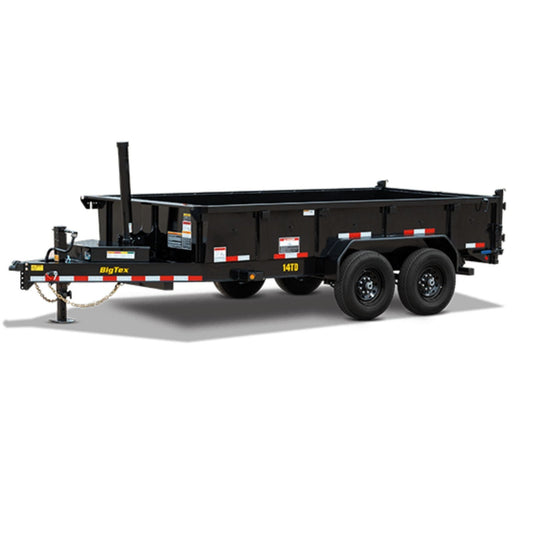 Big Heavy Duty Telescopic Dump Trailer | 14TD