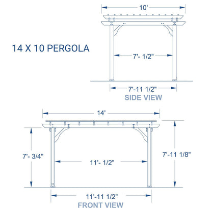 14 x 10 Pergola