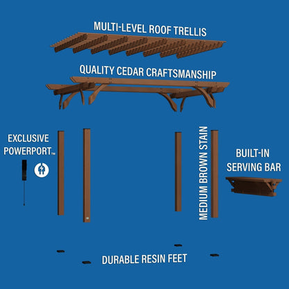14×10 Ashland Pergola