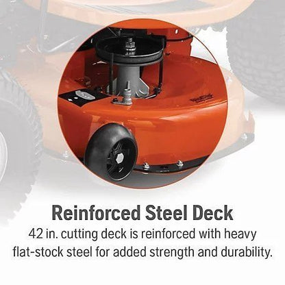 Husqvarna YTH1942 42″ Deck 19-HP Riding Lawn Mower