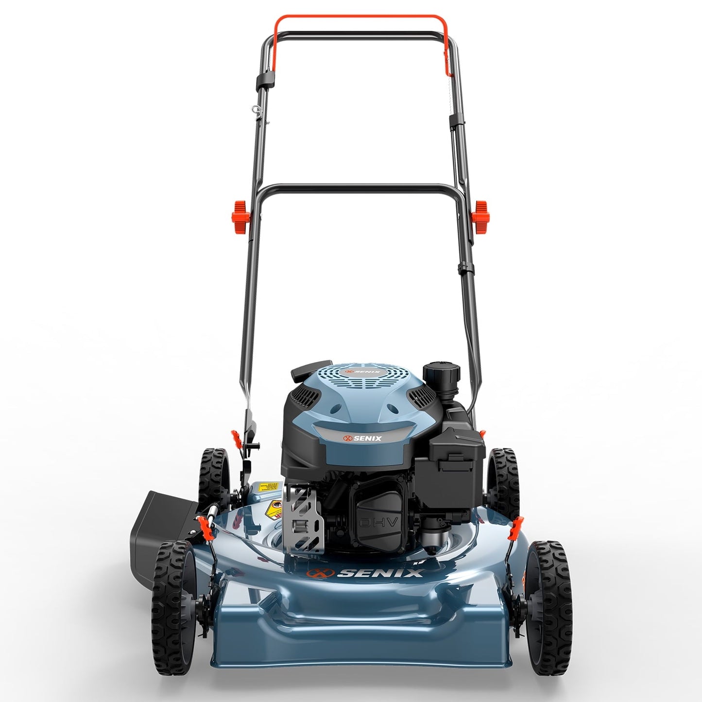 SENIX 18 in. Gas Push Lawn Mower, 144cc 4-Cycle with Side Discharge