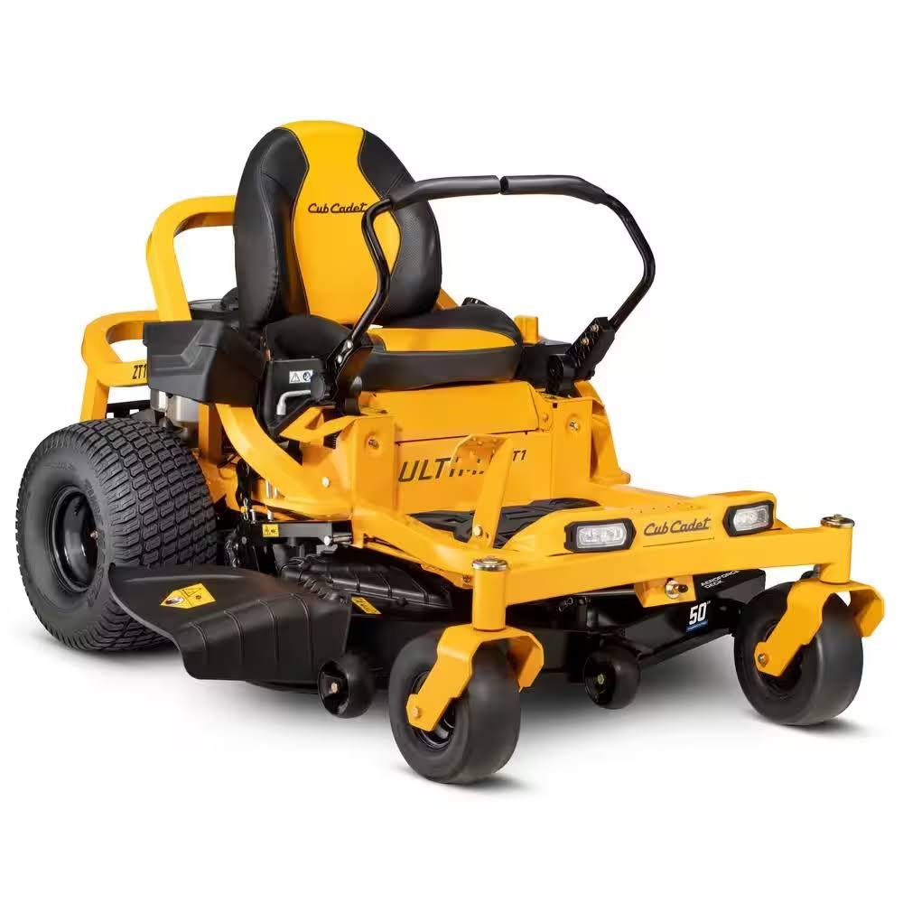 Cub Cadet Ultima ZT1 50 in. Fabricated Deck 25HP V-Twin Kohler 7000 Series Engine Dual Hydro Drive Gas Zero Turn Riding Lawn Mower