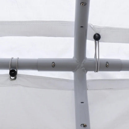 20′ x 20′ Heavy Duty Outdoor Party Tent with Removable Sidewalls and Roll-Up Doors, PE tarpaulin fabric, 6’6″ Overhead, 10’ Peak Ceiling, TMG-PT2020F