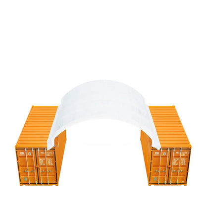 20′ x 20′ PE Fabric Container Shelter, Fire Retardant, Water Resistant, UV Protected, TMG-ST2021CE(Previously ST2020C)