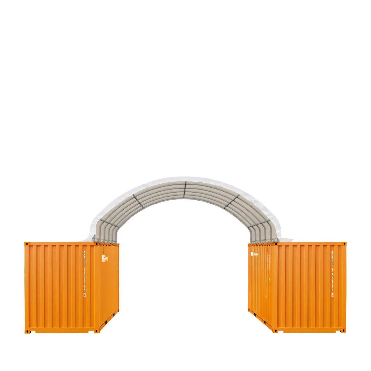 20′ x 20′ PE Fabric Container Shelter, Fire Retardant, Water Resistant, UV Protected, TMG-ST2021CE(Previously ST2020C)