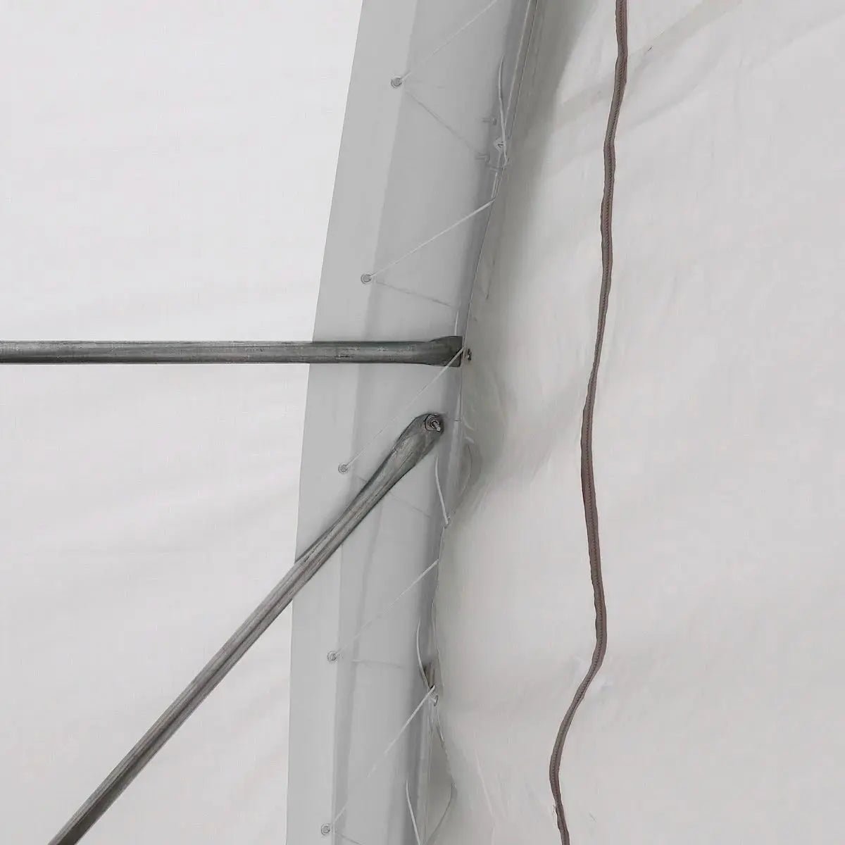 20′ x 30′ Arch Wall Peak Ceiling Storage Shelter with Heavy Duty 11 oz PE Cover & Drive Through Doors, TMG-ST2031P (Previously ST2030P)