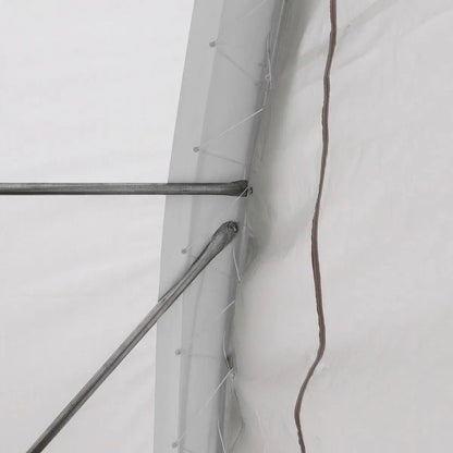 20′ x 30′ Arch Wall Peak Ceiling Storage Shelter with Heavy Duty 11 oz PE Cover & Drive Through Doors, TMG-ST2031P (Previously ST2030P)